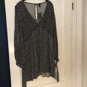 NWT Wild Fable Black & White Mini Dress
